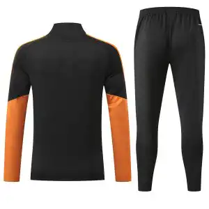 Arsenal 1/4 Zipper Sweat Kit(Top+Pants) Black 2026/27