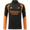 Arsenal 1/4 Zipper Sweat Kit(Top+Pants) Black 2026/27