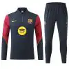 Barcelona 1/4 Zipper Sweat Kit(Top+Pants) Navy 2026/27
