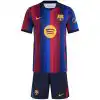 Kids Barcelona Home Jersey Full Kit 2026/27 - [Super Replica]