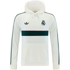 Real Madrid Hoodie Sweat White 2026/27