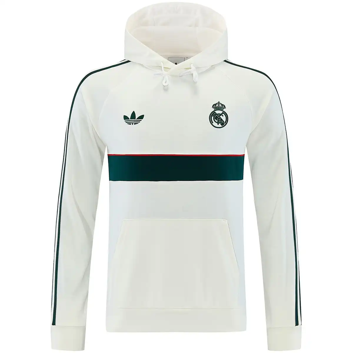 Real Madrid Hoodie Sweat White 2026/27 – 1 Real Madrid Hoodie Sweat White 2026/27