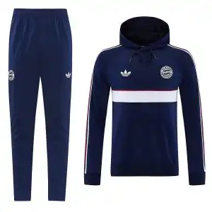 Bayern Munich Hoodie Training Kit Navy 2026/27