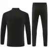 Portugal 2026 black and purple quarter-zip kit back