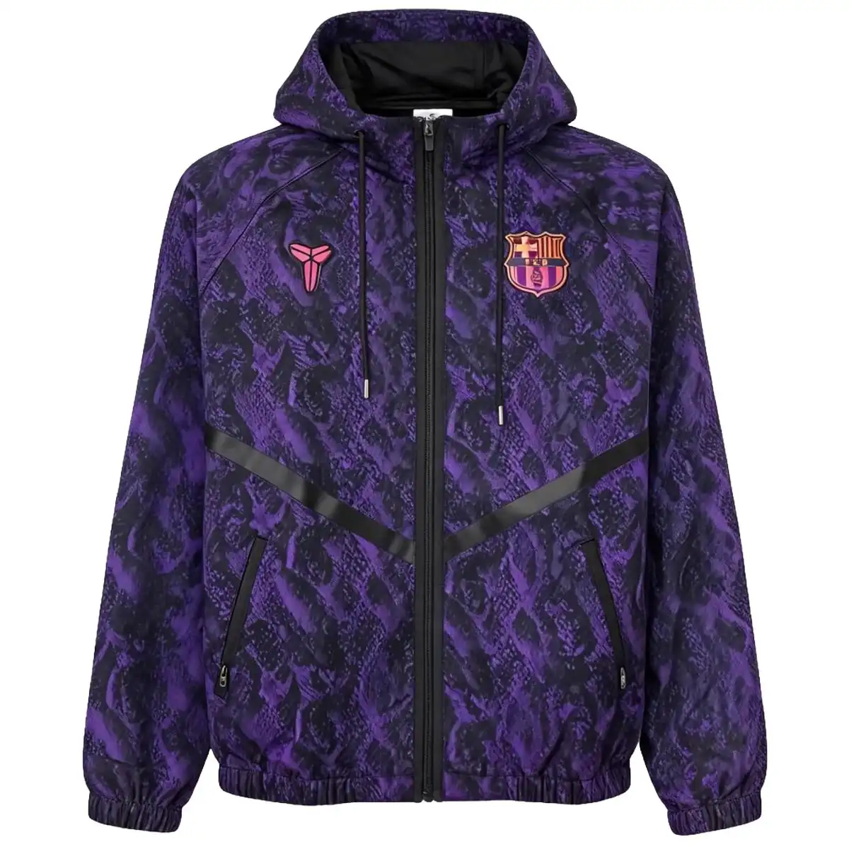 Barcelona x Kobe Bryant Away Hoodie Anthem Jacket 2026/27 – 1 Barcelona x Kobe Bryant Away Hoodie Anthem Jacket 2026/27
