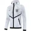 England Hoodie Jacket White 2026