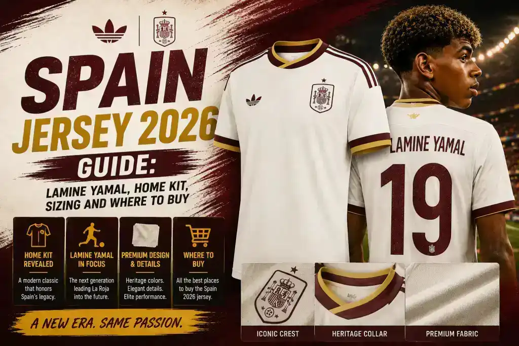 Spain Jersey 2026: Home, Away, Yamal & Sizing Guide