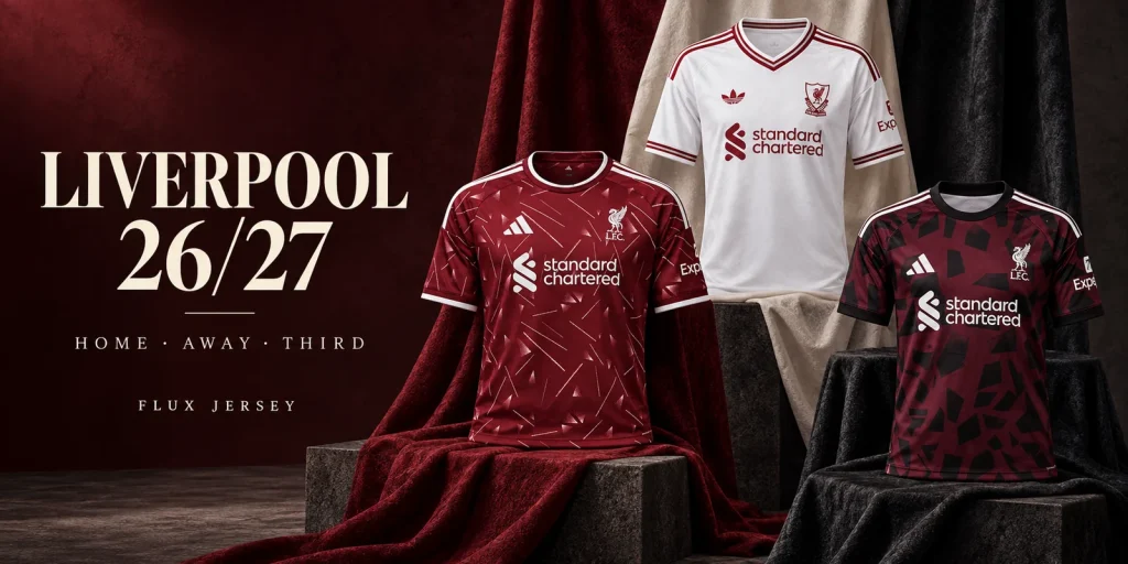 Liverpool 2026/27 Kits: Three Designs and Item Checks — editorial cover