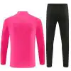 Portugal Pink/Black 2026 quarter-zip training top and pants - back view