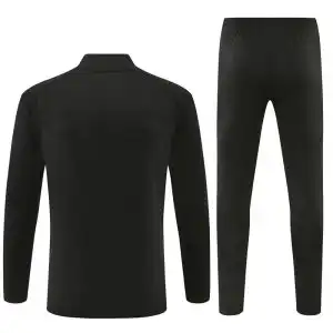 Portugal Black/Pink 2026 quarter-zip training top and pants - back view