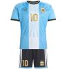 Messi #10 Kids Argentina x Messi Farewell Anniversary Jersey Kit 2026