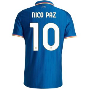 Nico Paz #10 Como 1907 Home Jersey 2026/27