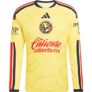 Club America Home Long Sleeve Jersey 2026/27 - front view