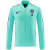Barcelona Training Tracksuit Kit(Jacket+Pants) Green 2026/27 - top front view