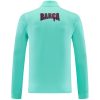 Barcelona Training Tracksuit Kit(Jacket+Pants) Green 2026/27 - top back view